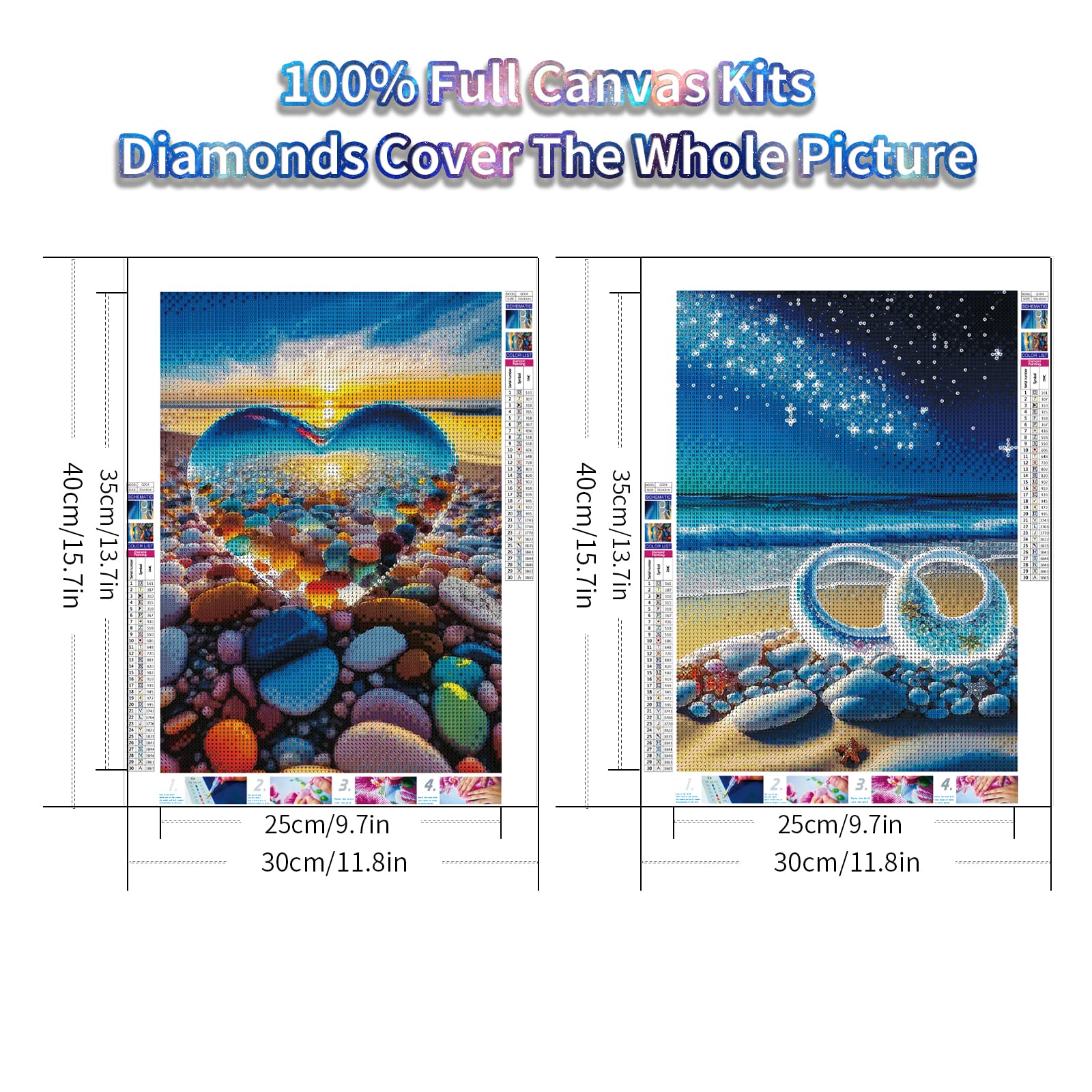 DIY Home Decor Craft Upigi Diamond Painting Kit For Adults – Full Drill ...
