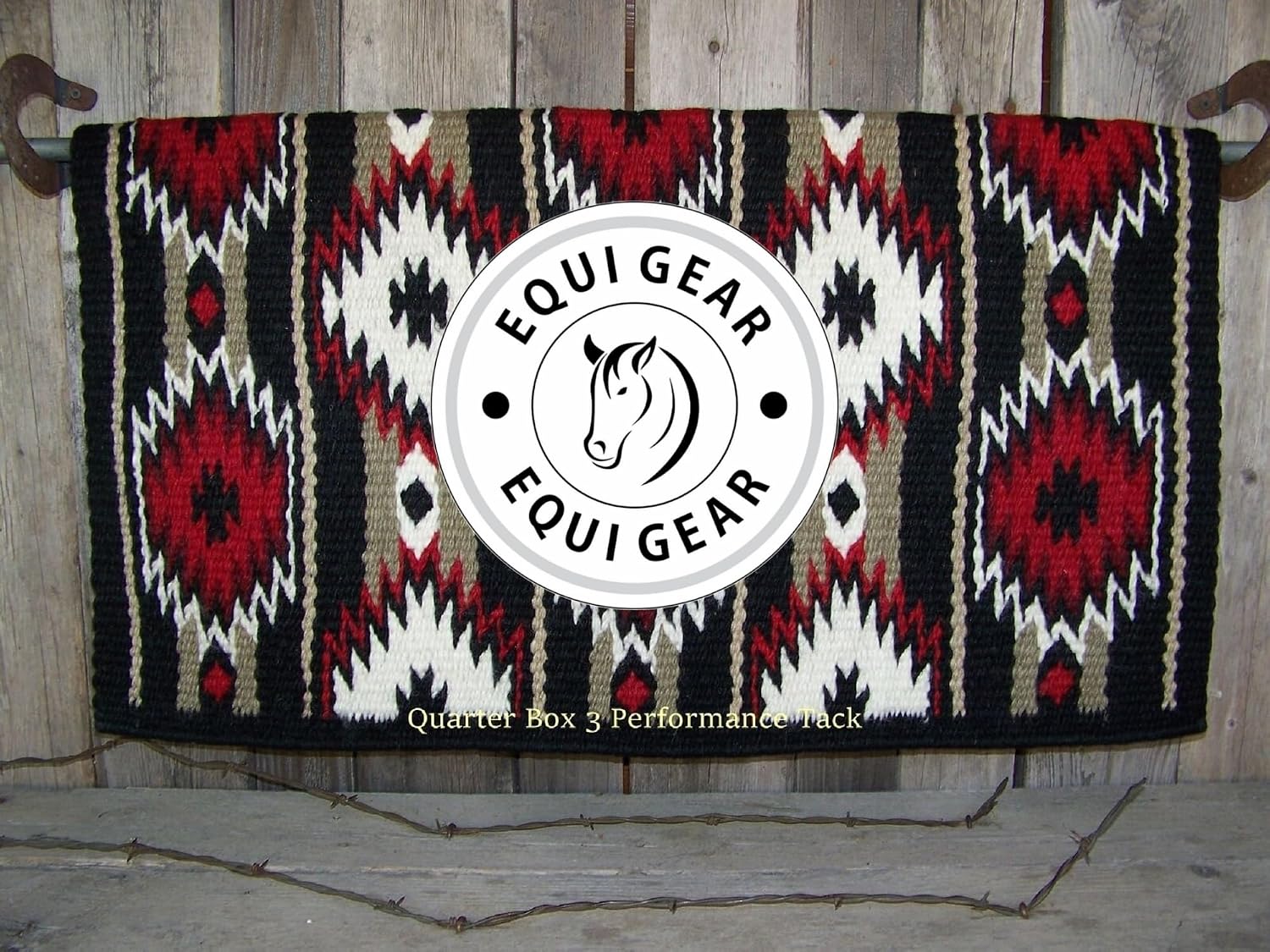 Horse Western Show Saddle pad/New Zealand Wool Western Saddle Blanket Top Wool Pad Sensor Flex (Customization Available) o11