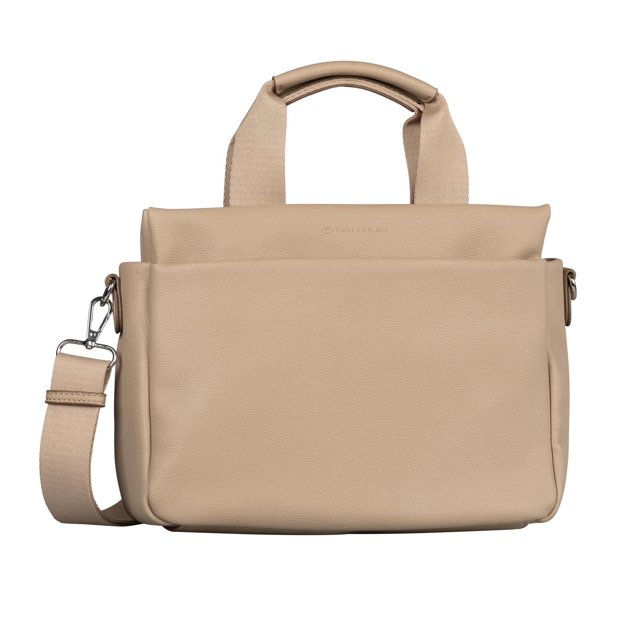TOM TAILOR Women's Rella Shopper, taupe, M, Essential