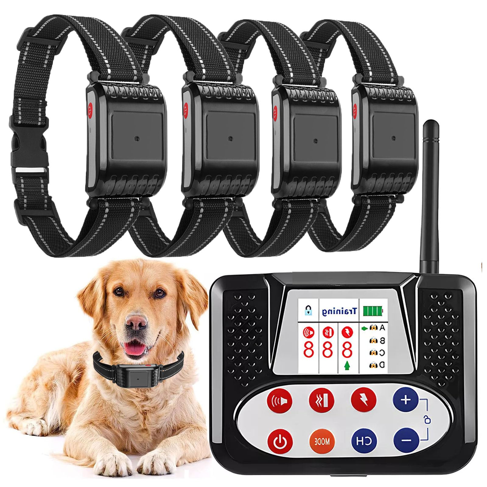 Wireless Dog Fence, 2024 Electric Fence For Dog Training Collar