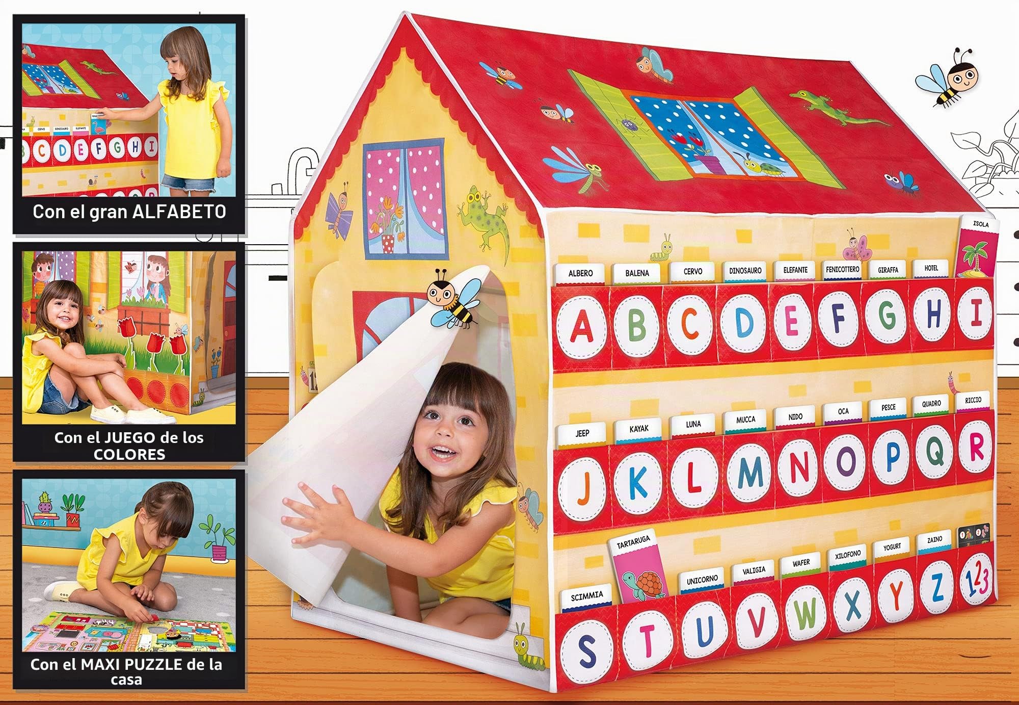 Lisciani Juegos - Montessori Mi casa de los Juegos educativos