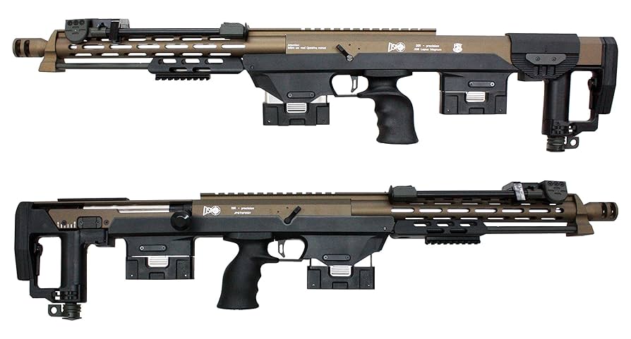 エアガンDSR-1 スナイパーライフル ブラック ケース付き 9月中旬入荷予定】S&T DSR-1 ガスライフル BK ※セミハードガン