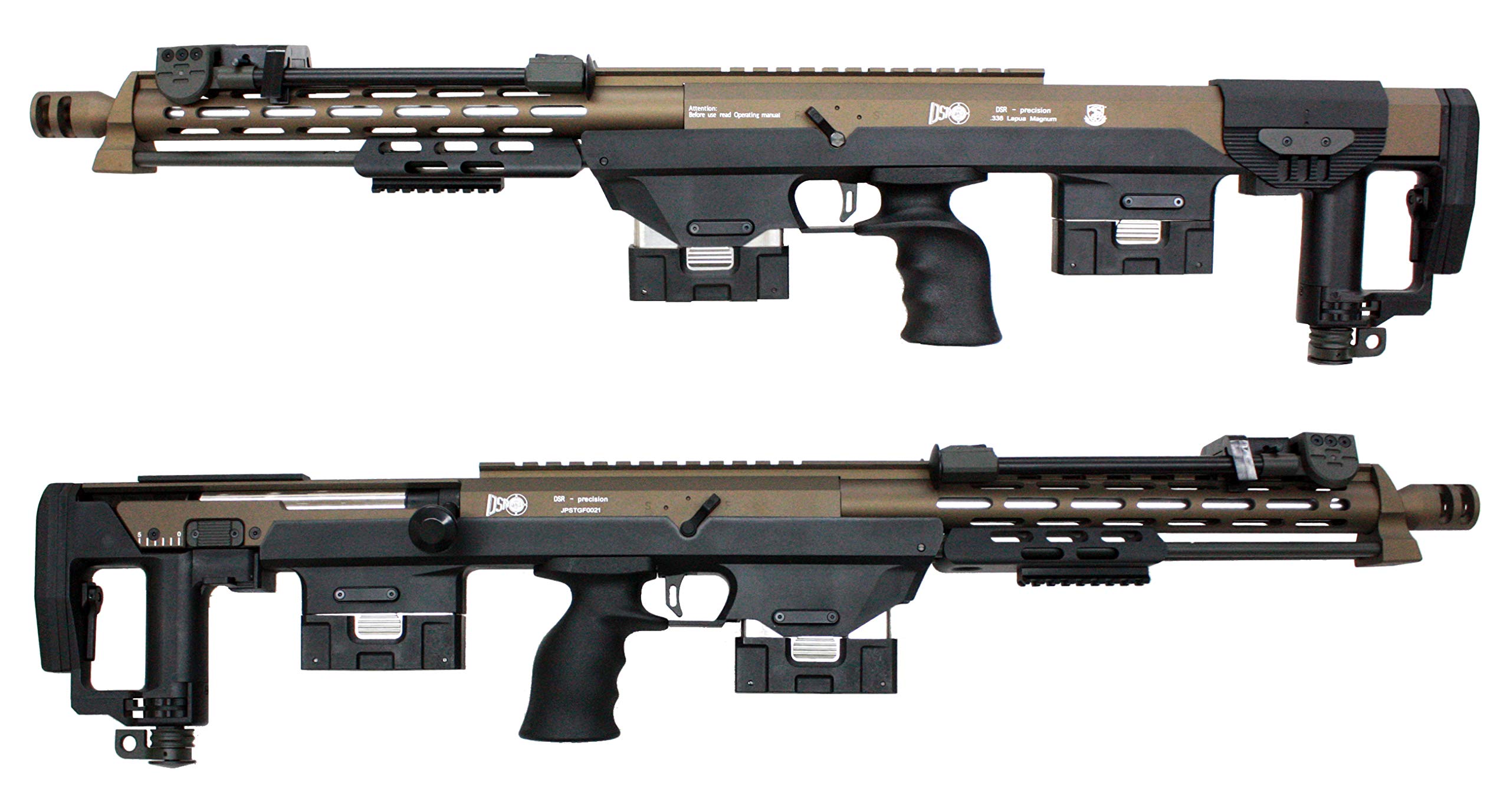 Amazon.co.jp: S&T DSR-1 Air Cocking Rifle (DarkEarth) STSPG13DE