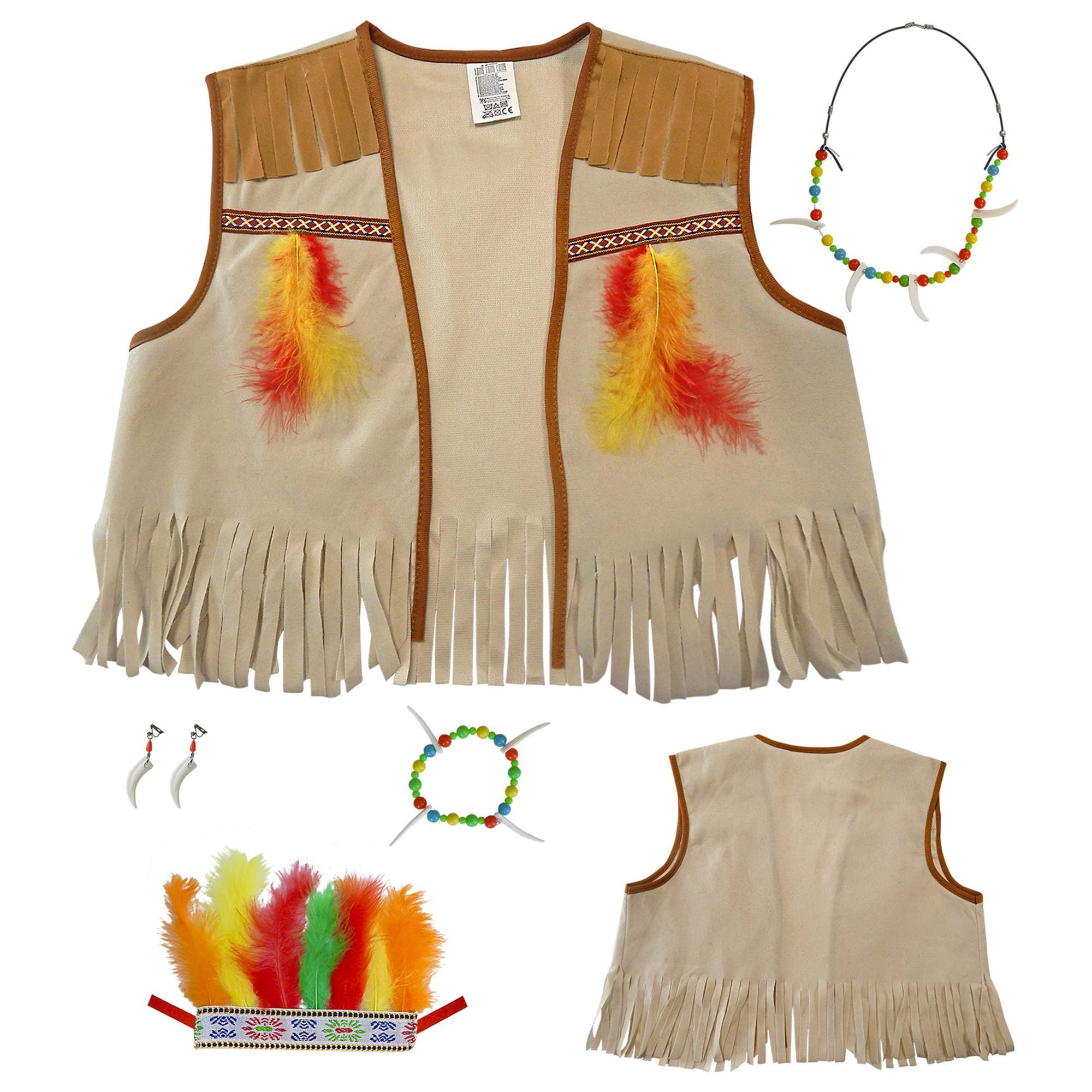 Indian Dress Up Set Unisex Accessory for Fancy Dress