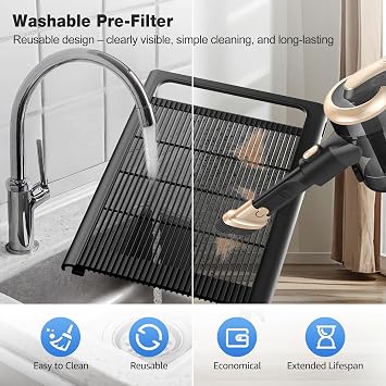 APH4000 Air Purifier with Genuine Smoke Air Purifier Replacement Filter 2 Pack
