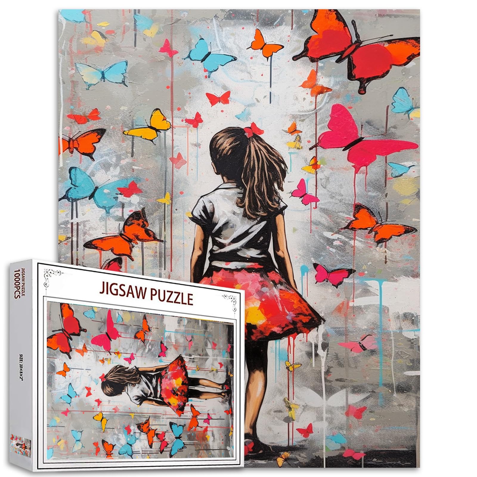 Tucocoo Puzzle de 1000 piezas para adultos, diosa del mar, pintura, rompecabezas, hadas abstractas, rompecabezas de 1000 piezas para desafiantes juegos de actividades familiares, océano, luz de luna — view 11