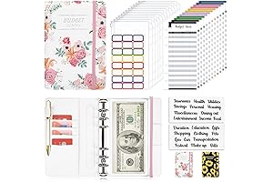 Budget Binder with Zipper Envelopes by Onlyesh