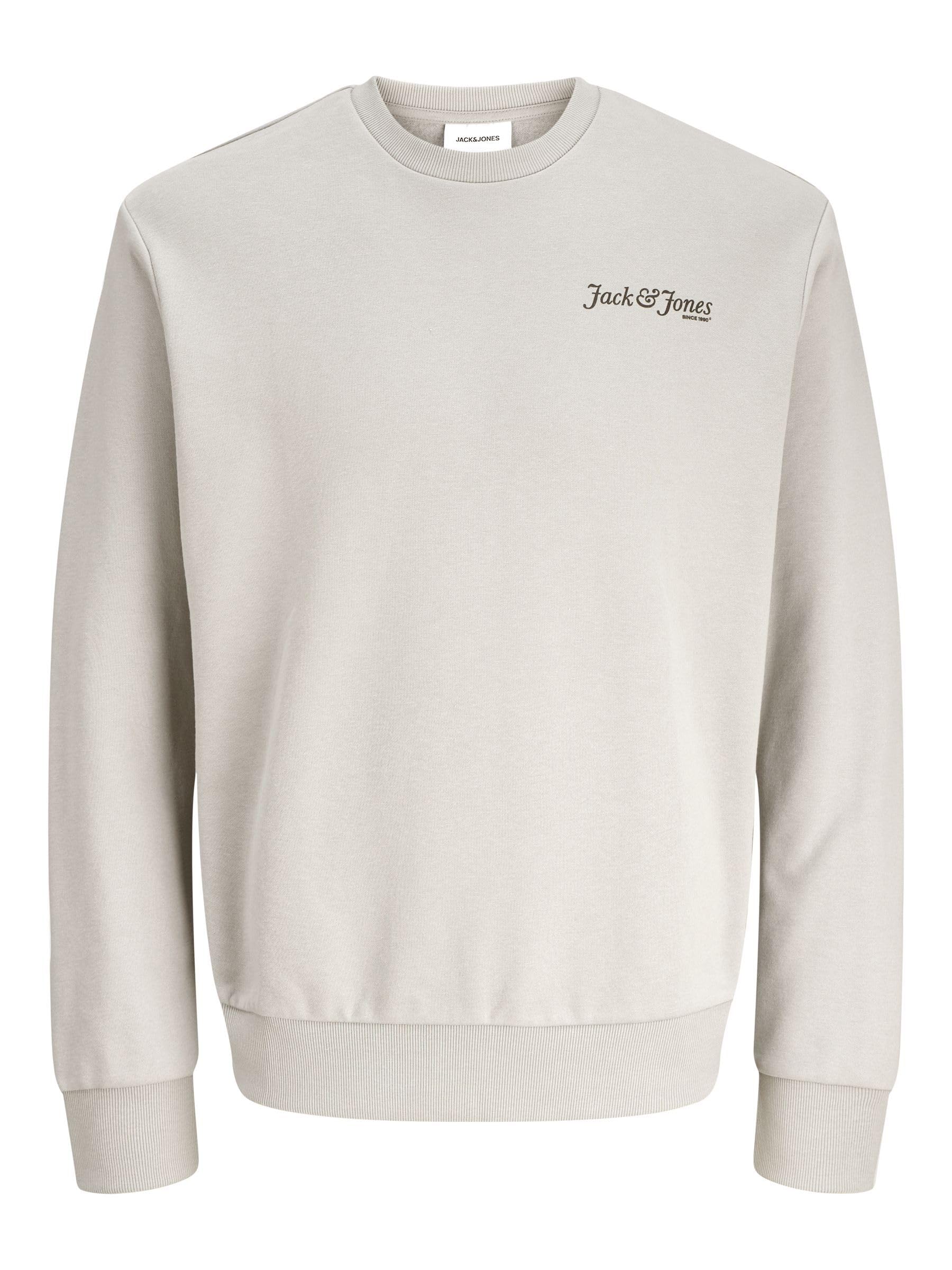 JACK & JONES Herren Jjyuki Back Sweat Crew Neck Pls