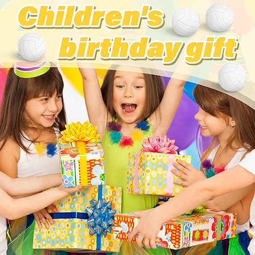 Miniatura 7 de Hxezoc Mini pelotas de voleibol para el estrés, 20 paquetes de pelotas deportivas de espuma de voleibol, bolas deportivas pequeñas para apretar,