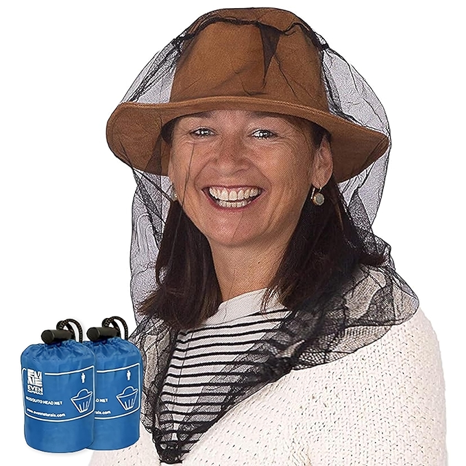 蚊帐头网 超细防蚊虫面罩 软耐用防虫防蚊护面罩