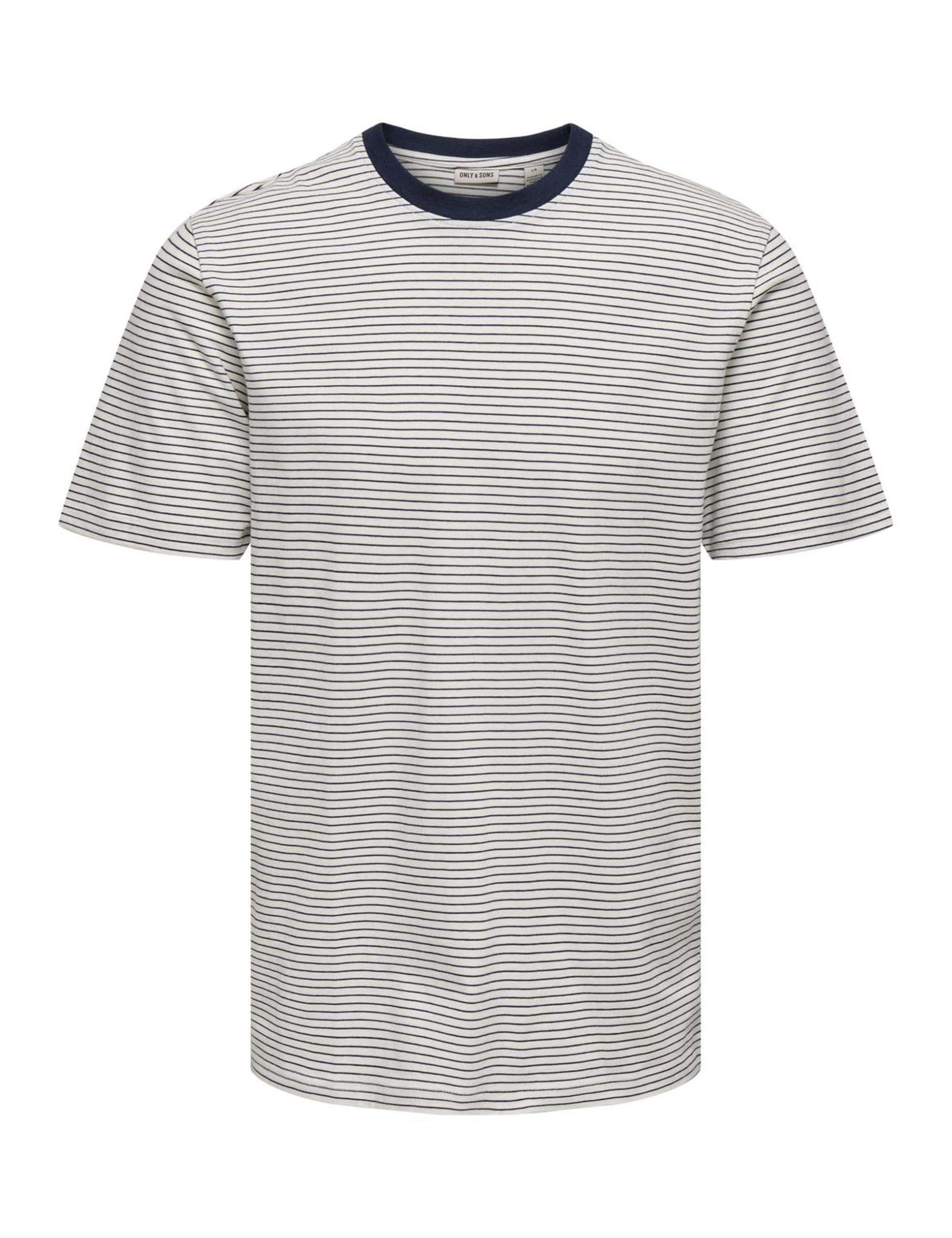 Only & Sons Herren Onsfred Life RLX Ss Stripe Tee Noos Onsfred Life RLX Ss Stripe Tee Noos (1er Pack)