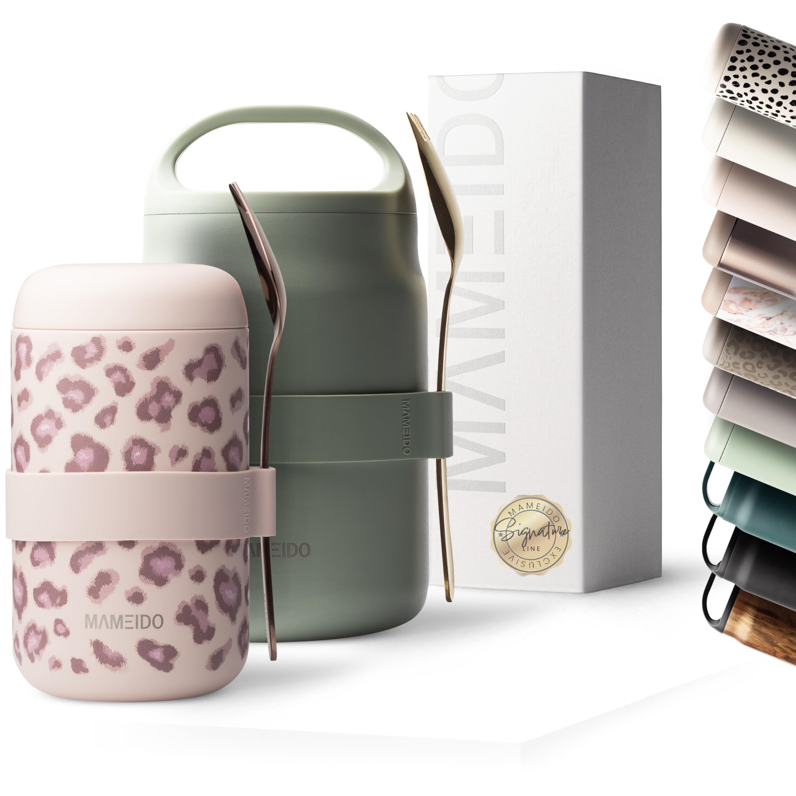 MAMEIDO Insulated Food Jar 500 ml (Dusty Glam)