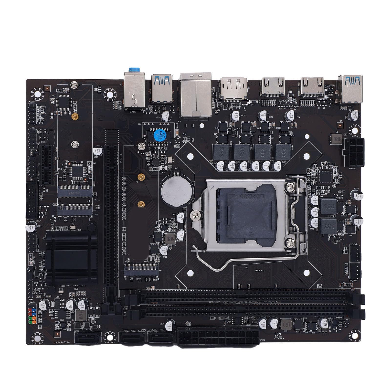 Płyta Główna Komputerowa H511, Obsługa 10. 11. Generacji I3 I5 I7 I9, pamięć DDR4 3200 MHz, Płyta Główna PCIE 4 WiFi LAN ATX z, Zaawansowanym Układem i energią cyfrową do Gier o