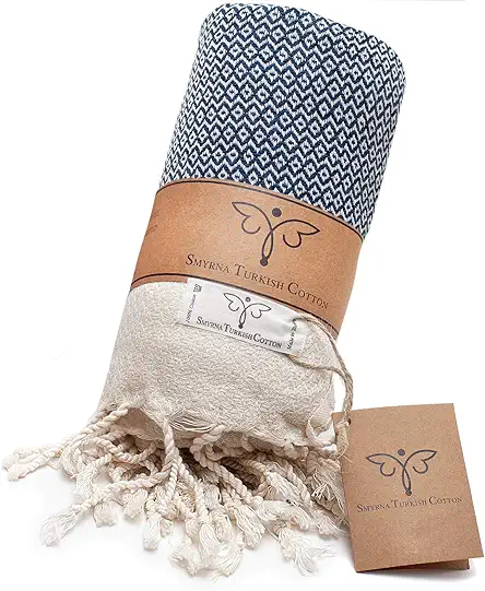 SMYRNA TURKISH COTTON 50 x 60 inches Large...