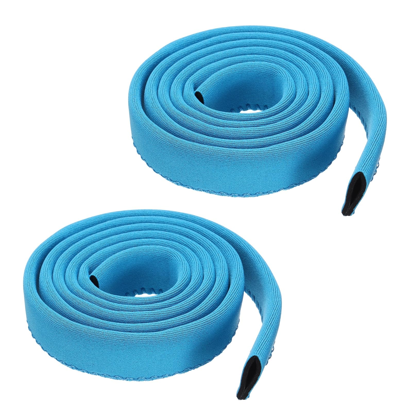 YELARXI Water Bag Tube Cover, Hydration Tube Sleeve Insulation Hose Cover Tube Sleeve Cover Accessories Neoprene & 2Pcs & Blue-Fitting for (Outdoor/Hiking/Running/Cycling/Sports)