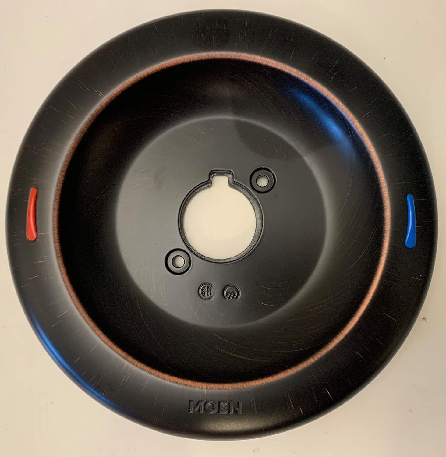 Moen 100998BRB Shower Escutcheon, Mediterranean Bronze