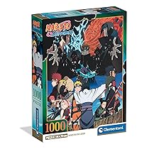 Clementoni – Puzzle 1000 Pezzi Anime per Adulti e Ragazzi, Illustrazione Naruto con Poster Incluso, dalla Serie Anime e Manga, Idea Regalo Uomo e Donna, Made in Italy, 50×70 cm, 37052