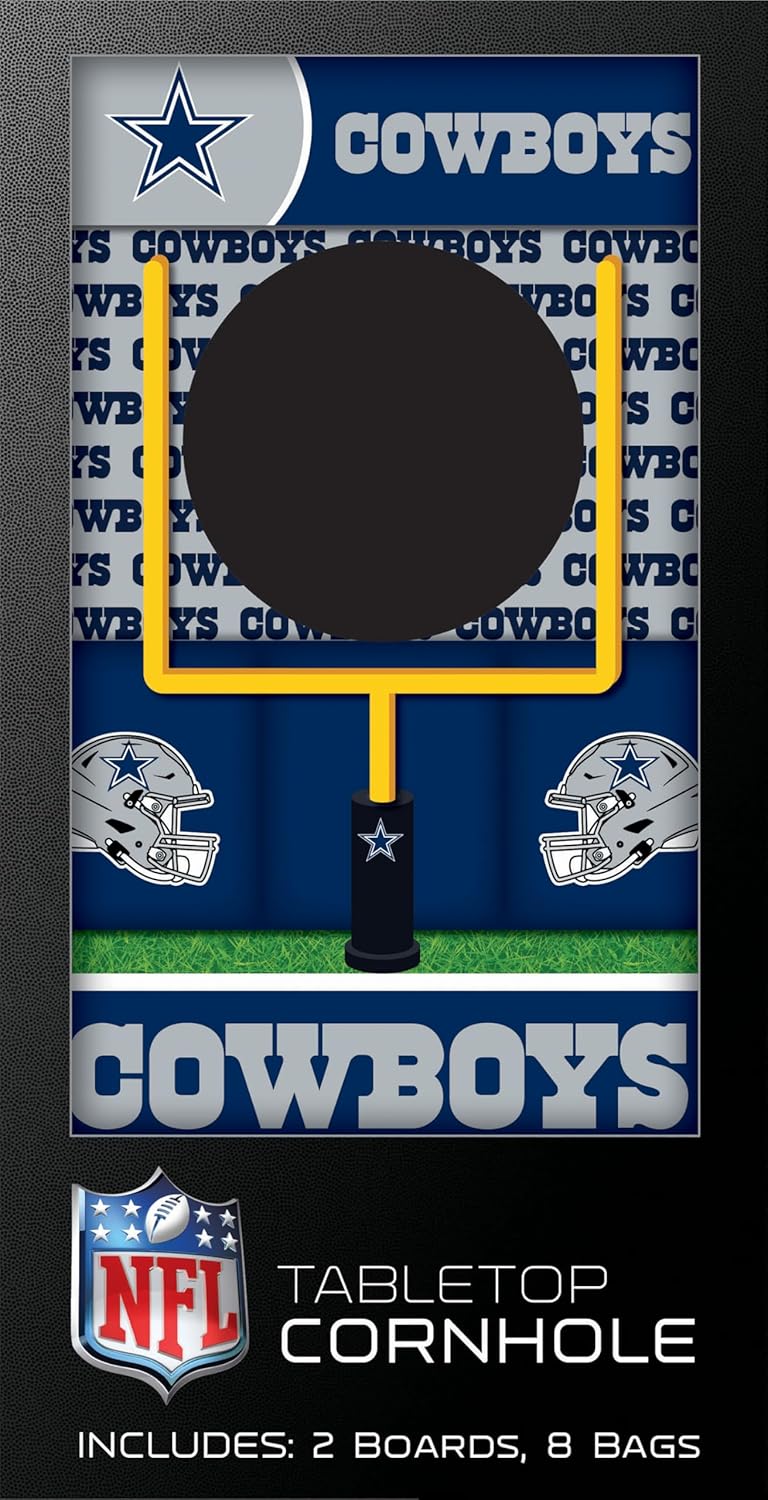 MasterPieces Officially Licensed NFL Tabletop Cornhole for Adults