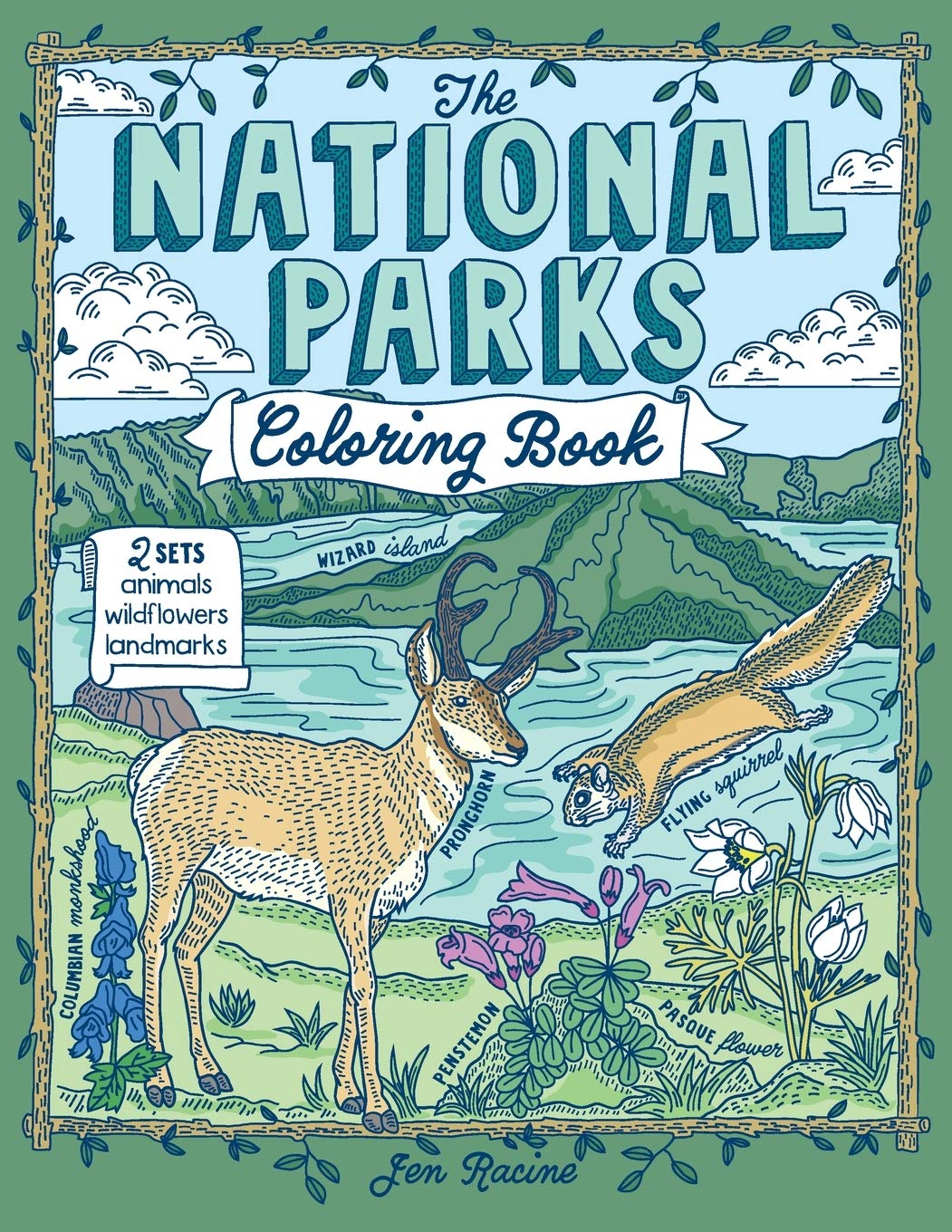 The National Parks Coloring Book 
