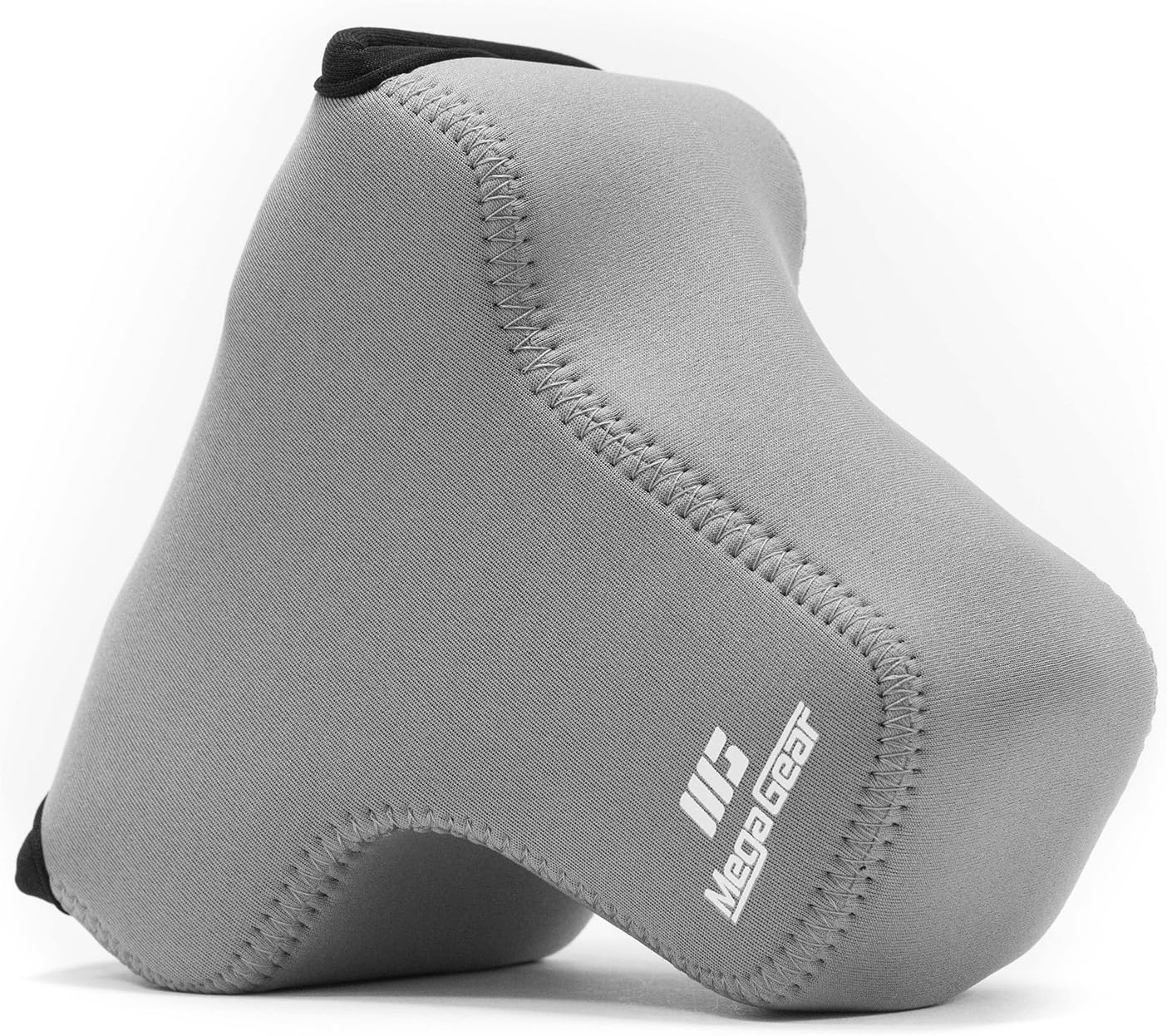 MegaGear MG866 Ultra Light Neoprene Camera Case compatible with Fujifilm X-T3, X-T2 (XF23mm - XF56mm & 18-55mm Lens) - Gray