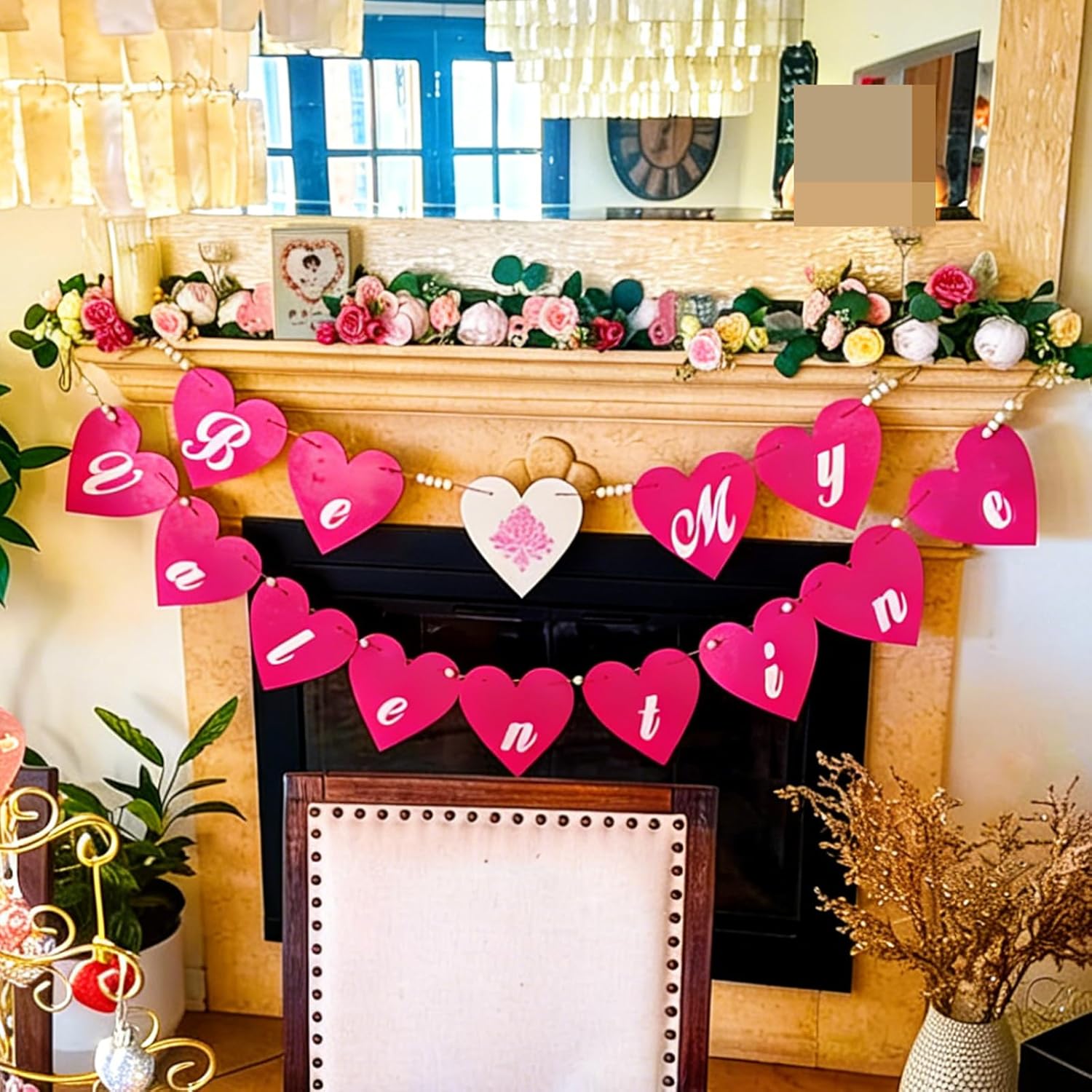 HOIGON 30 PCS 8 Inch Large Wooden Hearts, 1/8 Inch Thick Unfinished Wood Heart Cutouts, Blank Natural Wooden Heart Shape Slices for DIY Craft Embellishment, Wedding, Valentine, Decor