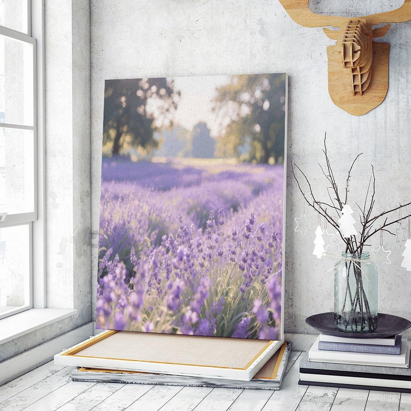 KOAYUBFC Malen-nach-Zahlen-Set für Erwachsene, Anfänger, Erwachsene, Malen nach Zahlen, Kits auf Leinwand, DIY-Acryl-Ölfarben, Gemälde mit Pinseln für Geschenk, Heimdekoration, Wanddekoration