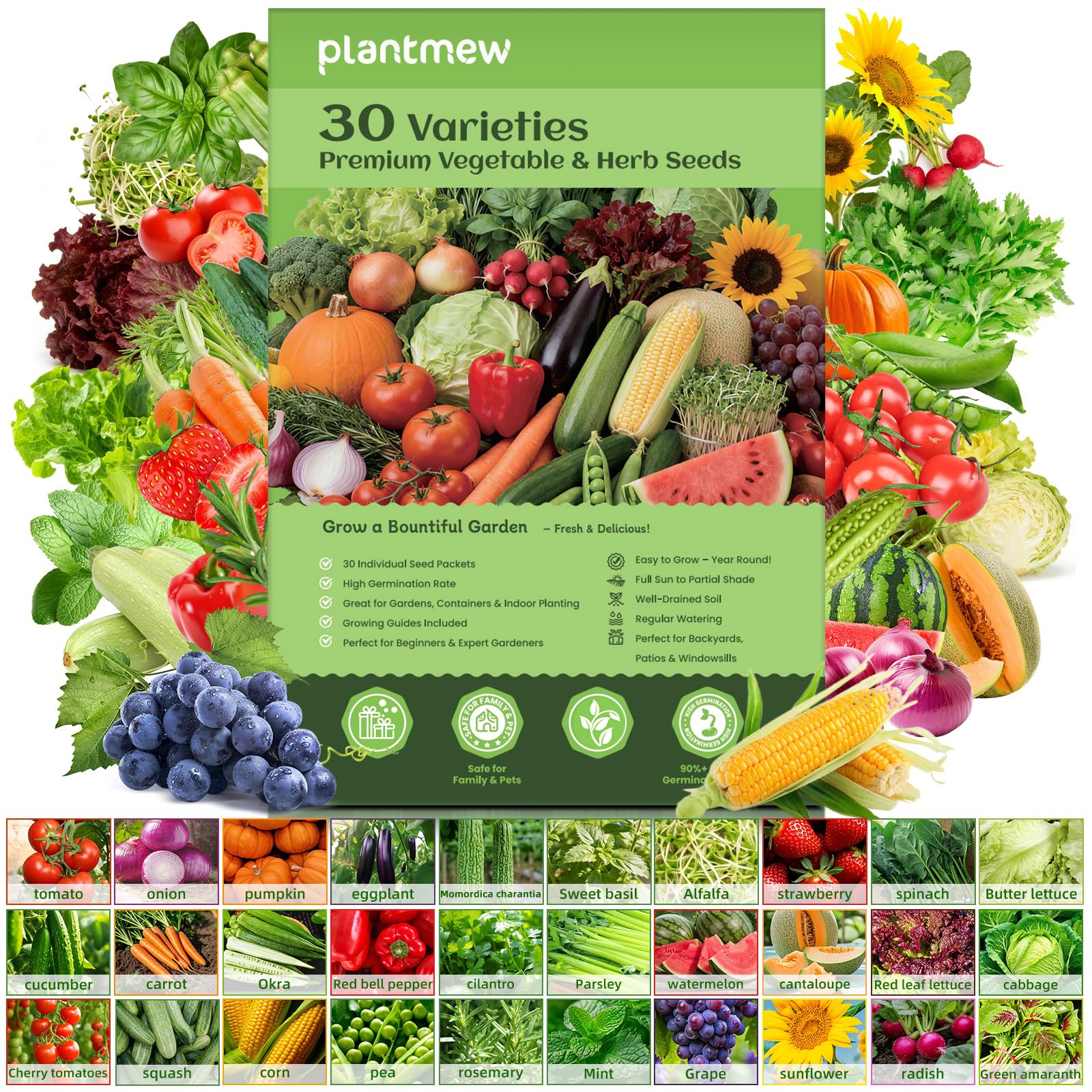 PLANTMEW Heirloom Seed Vault