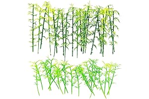 Cayway 40 Piece Model Bamboo Trees