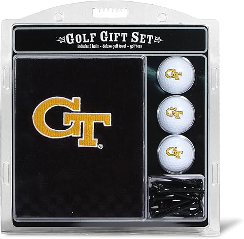 Miniatura 10 de Team Golf NCAA Juego de regalo de toalla de golf bordada, 3 pelotas de golf y 14 tees de golf de 2-3/4 pulgadas (tamaño reglamentario), toalla