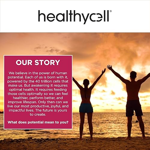 Miniatura 6 de Healthycell Vitaminas vibrantes para cabello, piel y uñas, vitaminas para el cabello con colágeno líquido para mujeres, suplemento de ácido