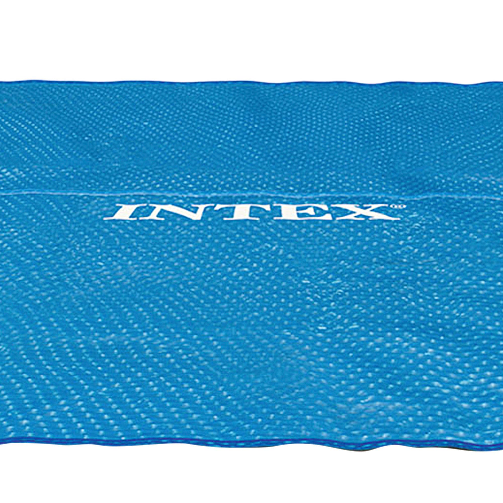 Intex Solarabdeckplane Ultra Frame rechteckig 488 x 244 cm 160 Mikron Blau