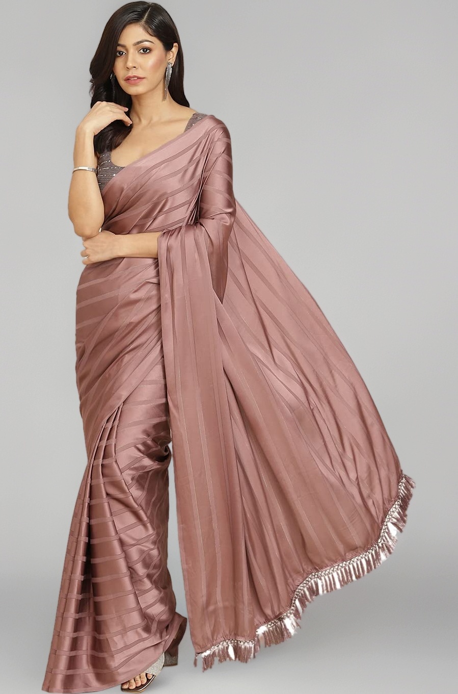 Women's Satin Sarees
