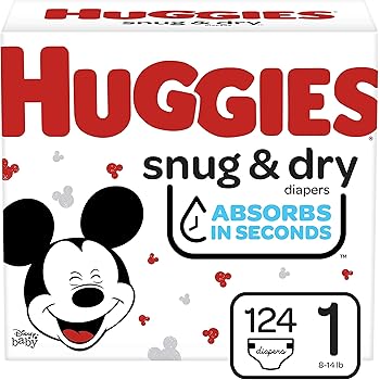 198 huggies diapers