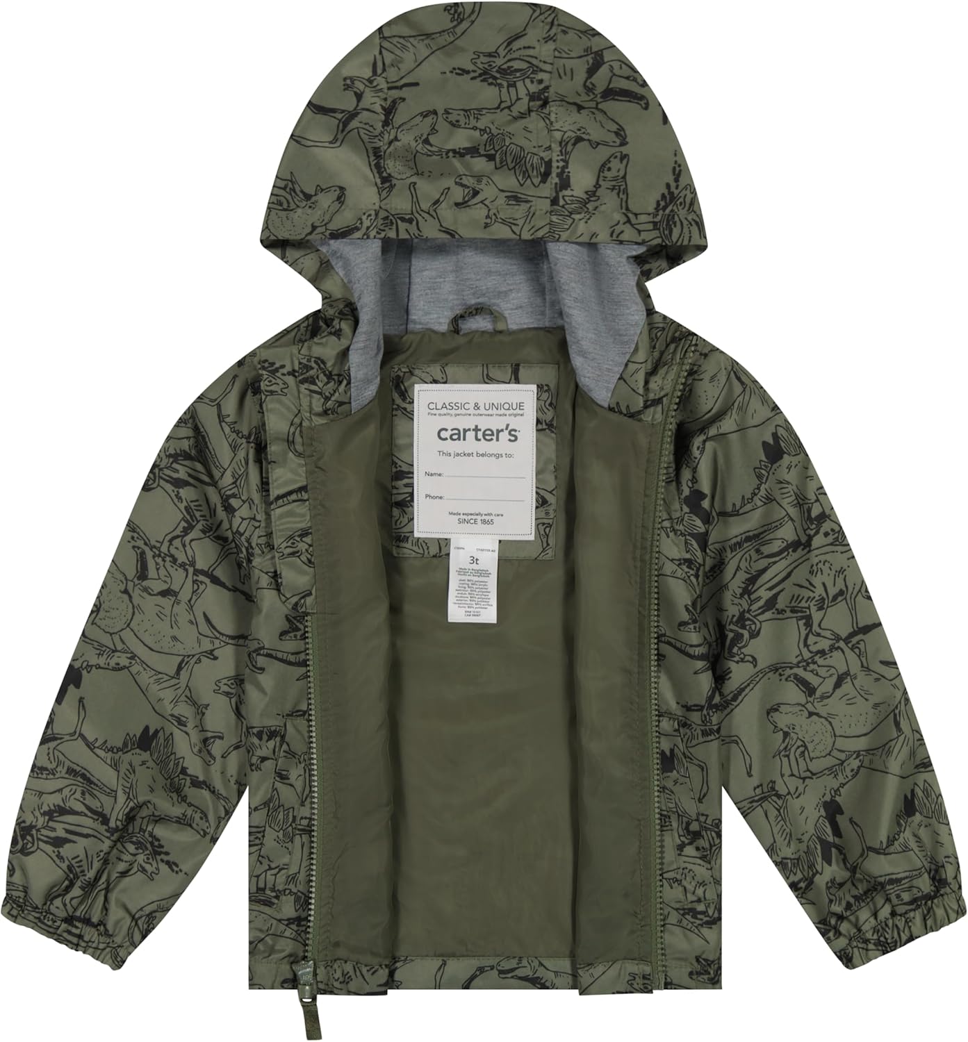 Carter's Boys' Lightweight Windbreaker Jacket - Image 2