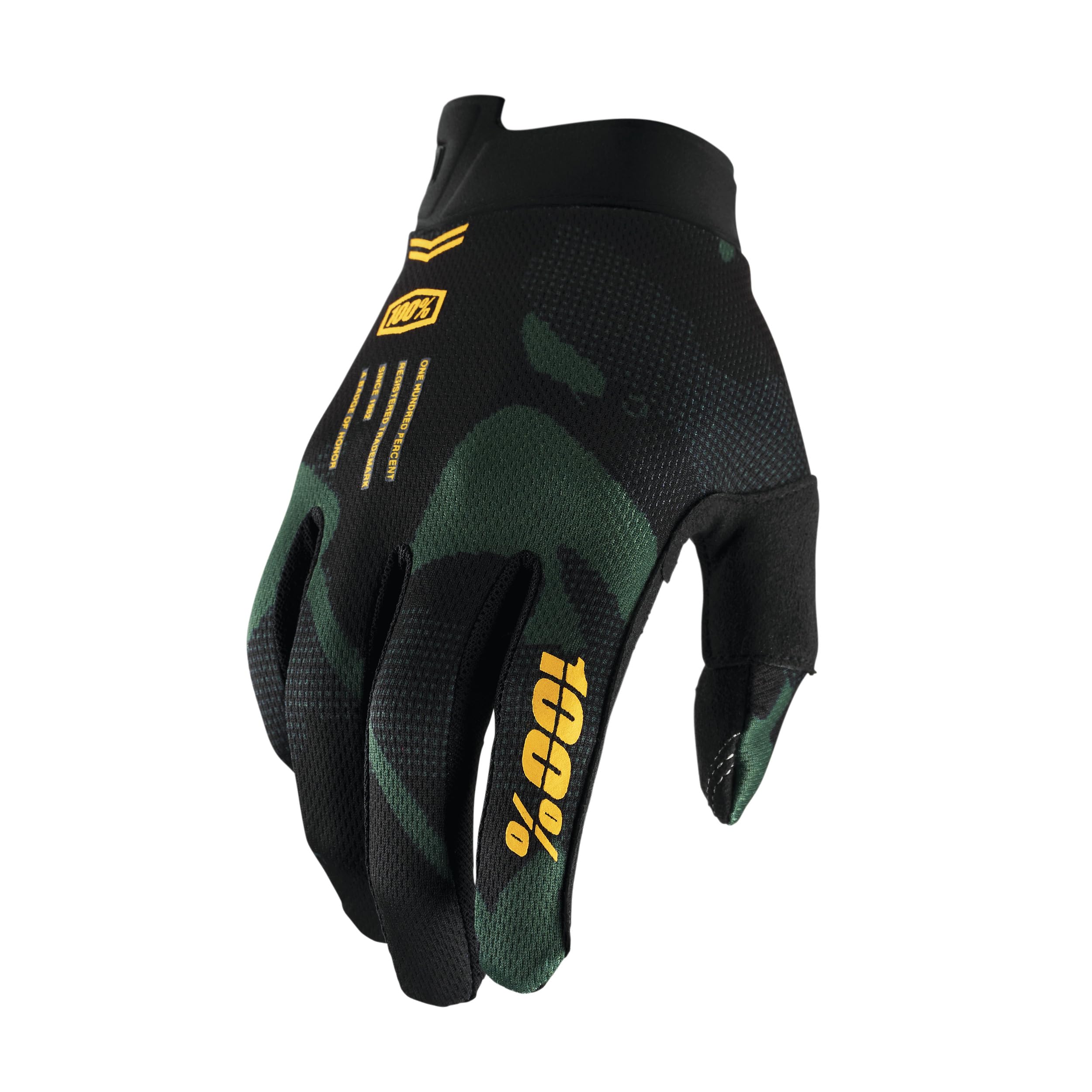 100% ITRACK Ultralight Motocross Gloves - Lightweight MX Dirt Bike & Powersport Racing Protective Gear