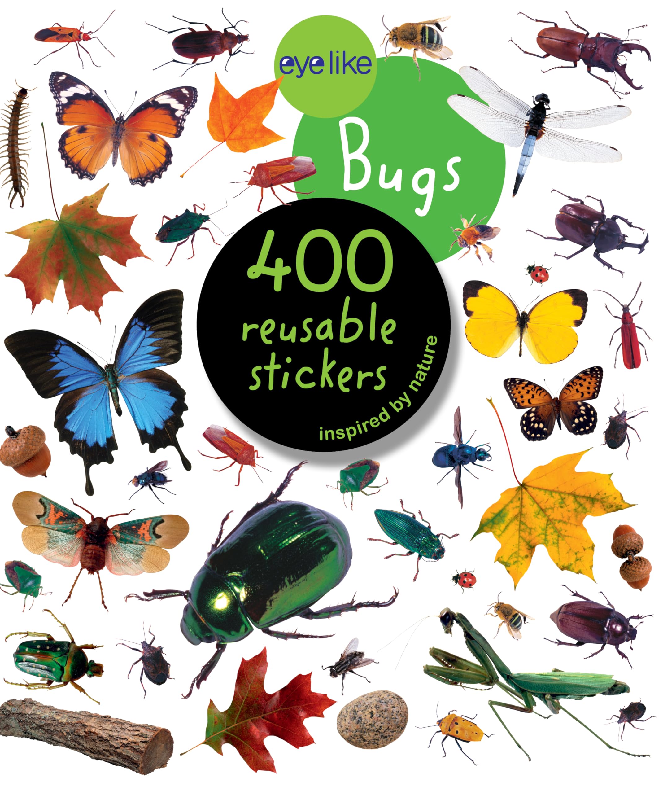 Eyelike Stickers Bugs by Workman Publishing PAPERBACK 9780761169345