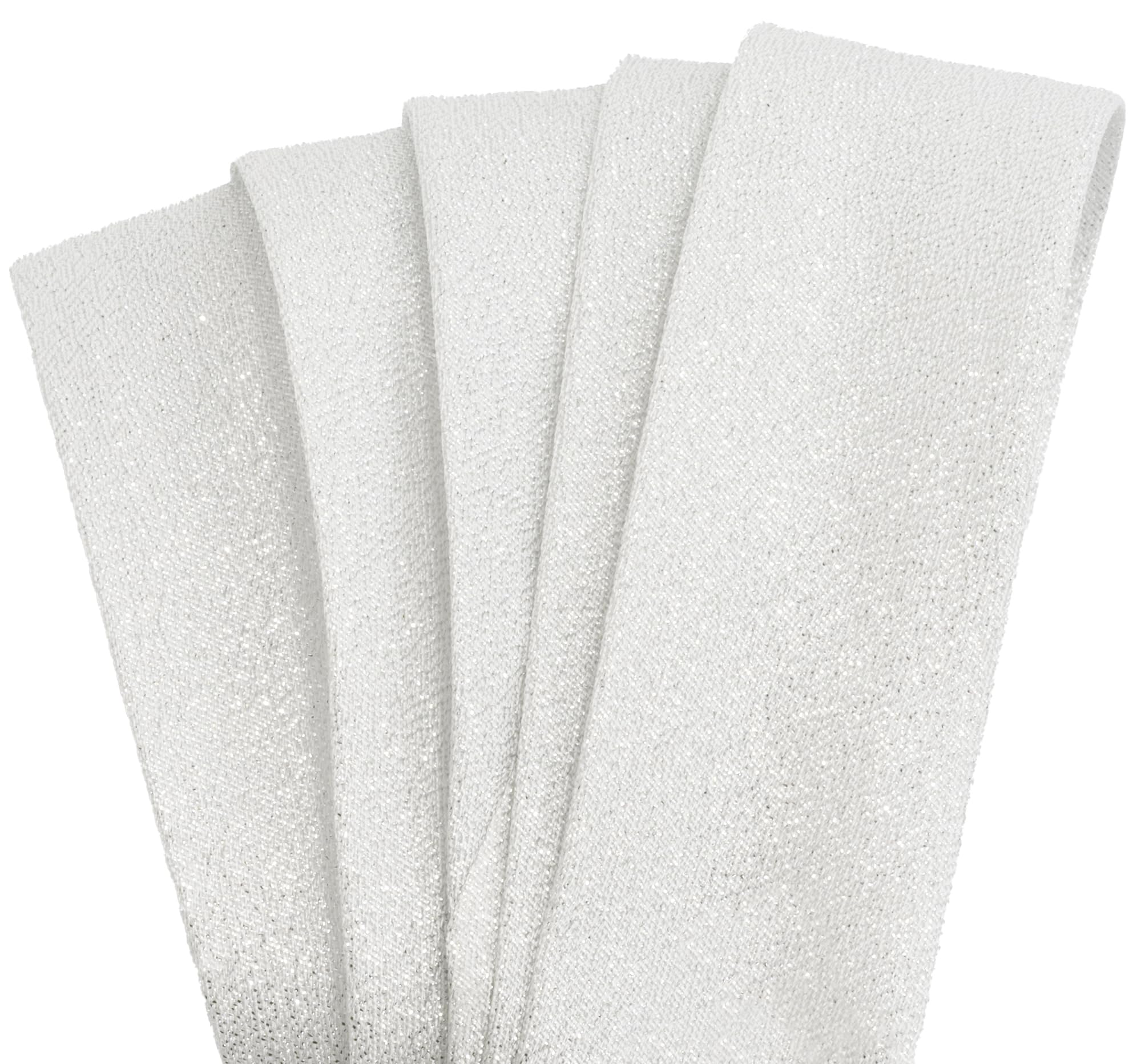 Aerzetix - C77484 - Brilliant Folded Sewing Bias Tape 4.5 Metres x 30 mm - 65% Cotton and 35% Polyester - White