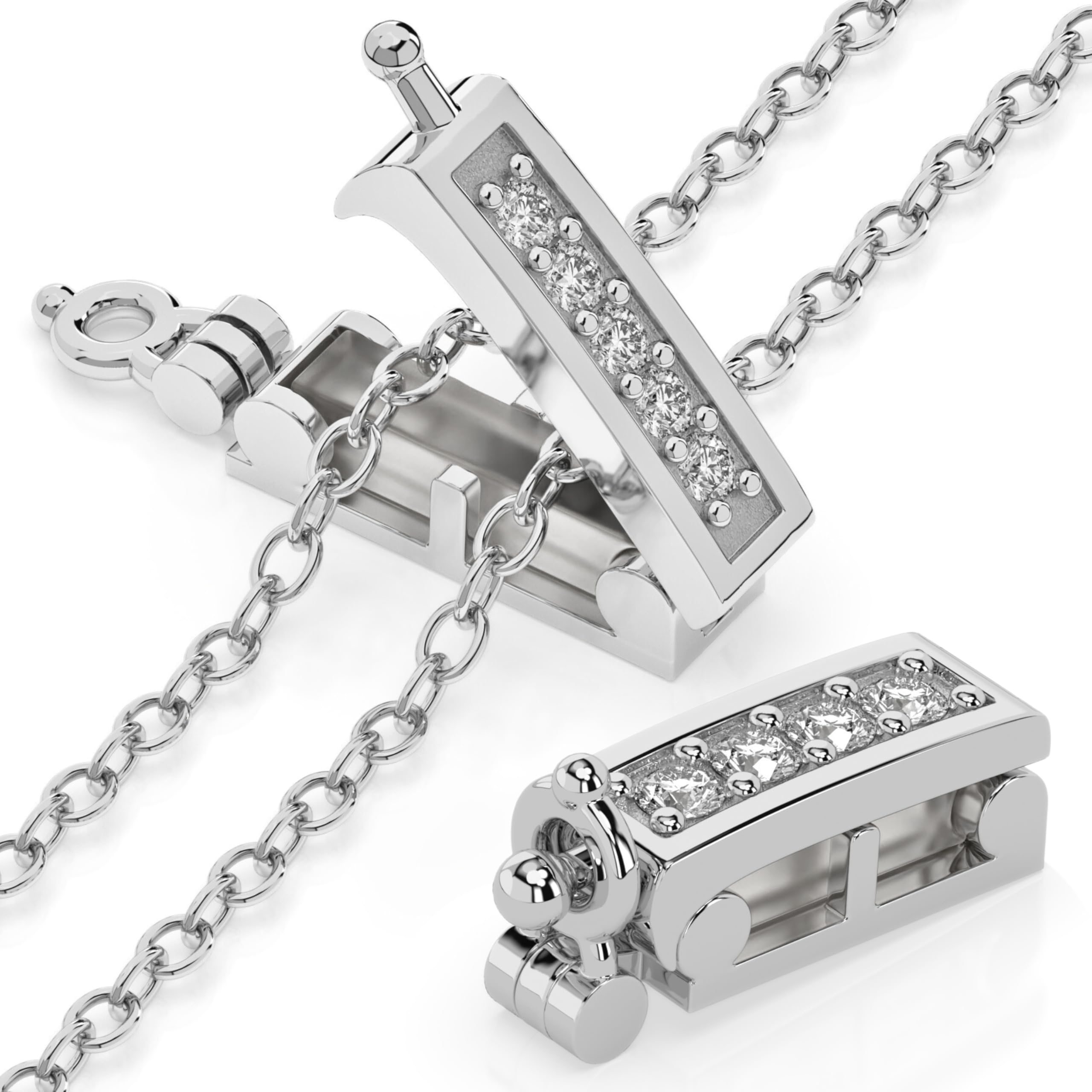 【完売品】Bone connected short necklace 完売品】Bone connected short necklace