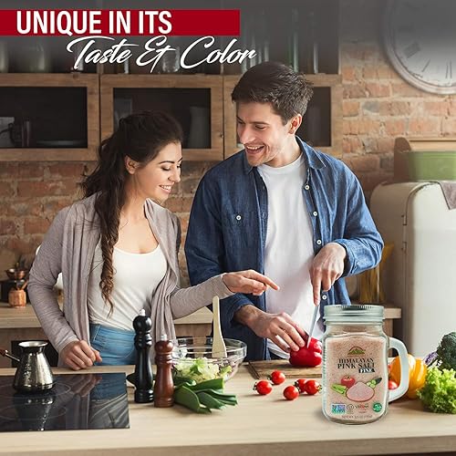 Miniatura 4 de Himalayan Chef Sal fina del Himalaya tarro pequeño 35 oz 100 g rosa