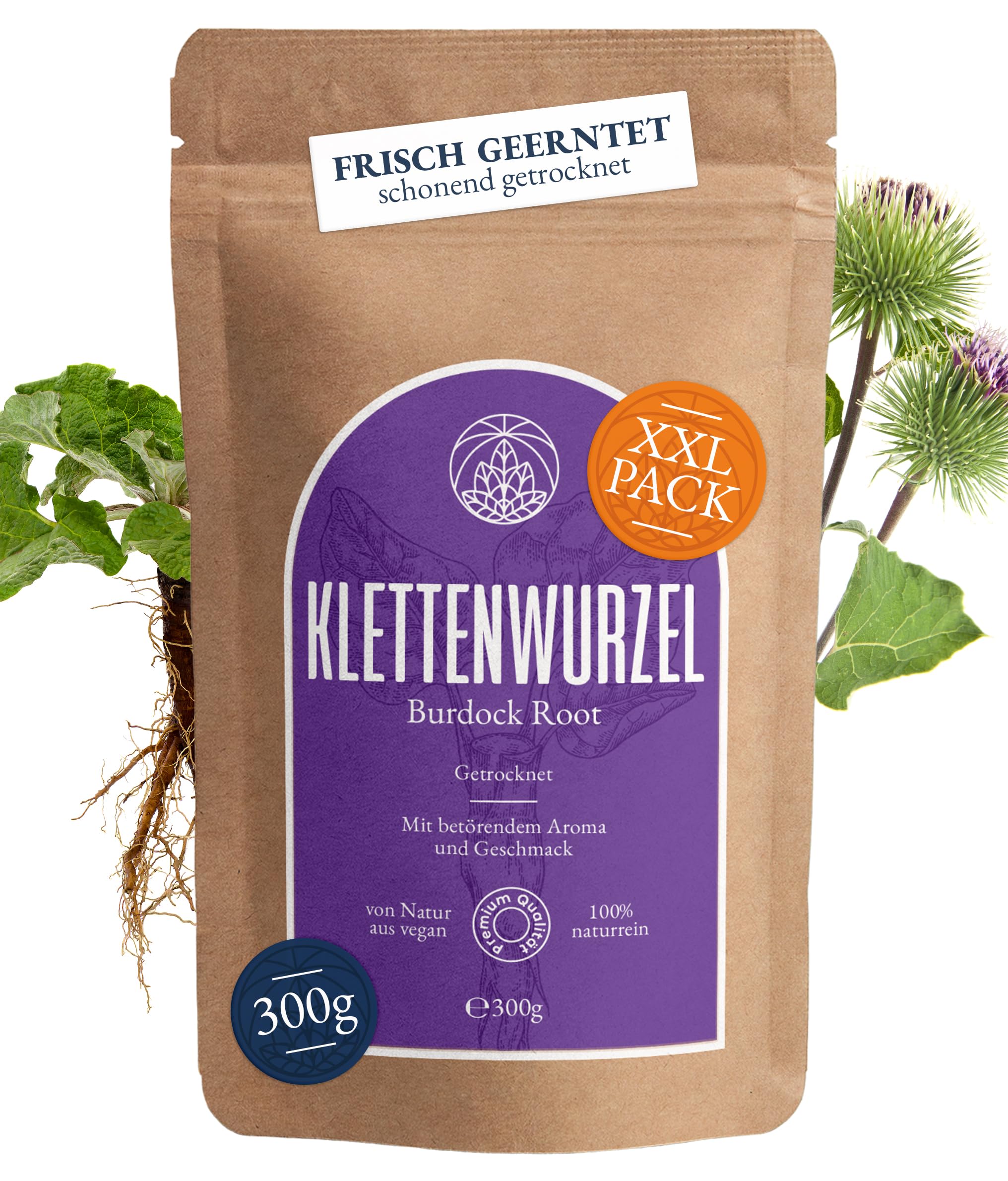 Lemon Balm Tea Monte Nativo (300g) - Gently Dried Lemon Balm Leaves - Aromatic and 100% Pure and Natural Loose Leaf Herbal Tea Without Additives - As a healthy, refreshing infusion — view 34