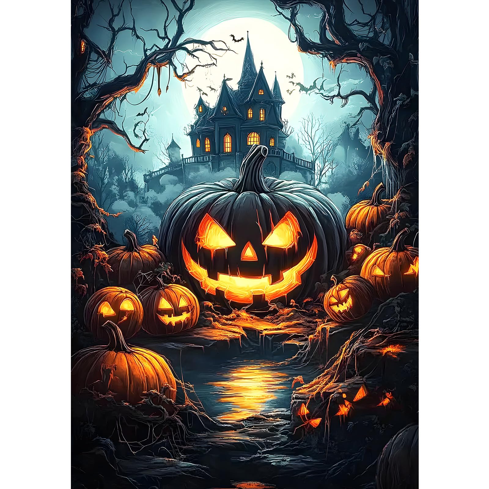 Peinture diamant Halloween pour adultes : créez votre décoration automnale