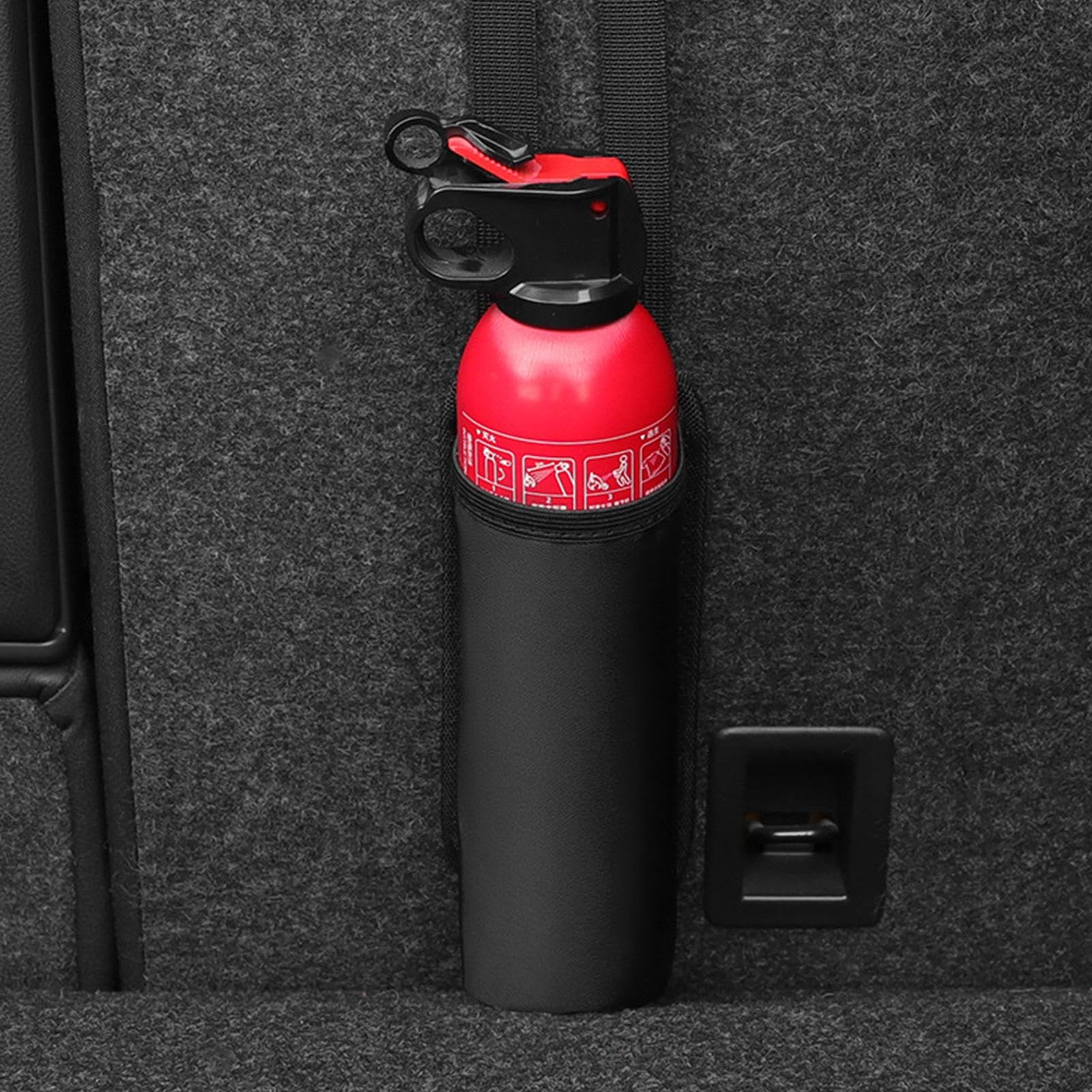 Kumprohu Fire Extinguisher Storage Bag | Car Seatback Bag,Reuable Car Fire Extinguisher Bag, Car Travel Auto Bags for Beverages, Cell Phones, Umbrellas