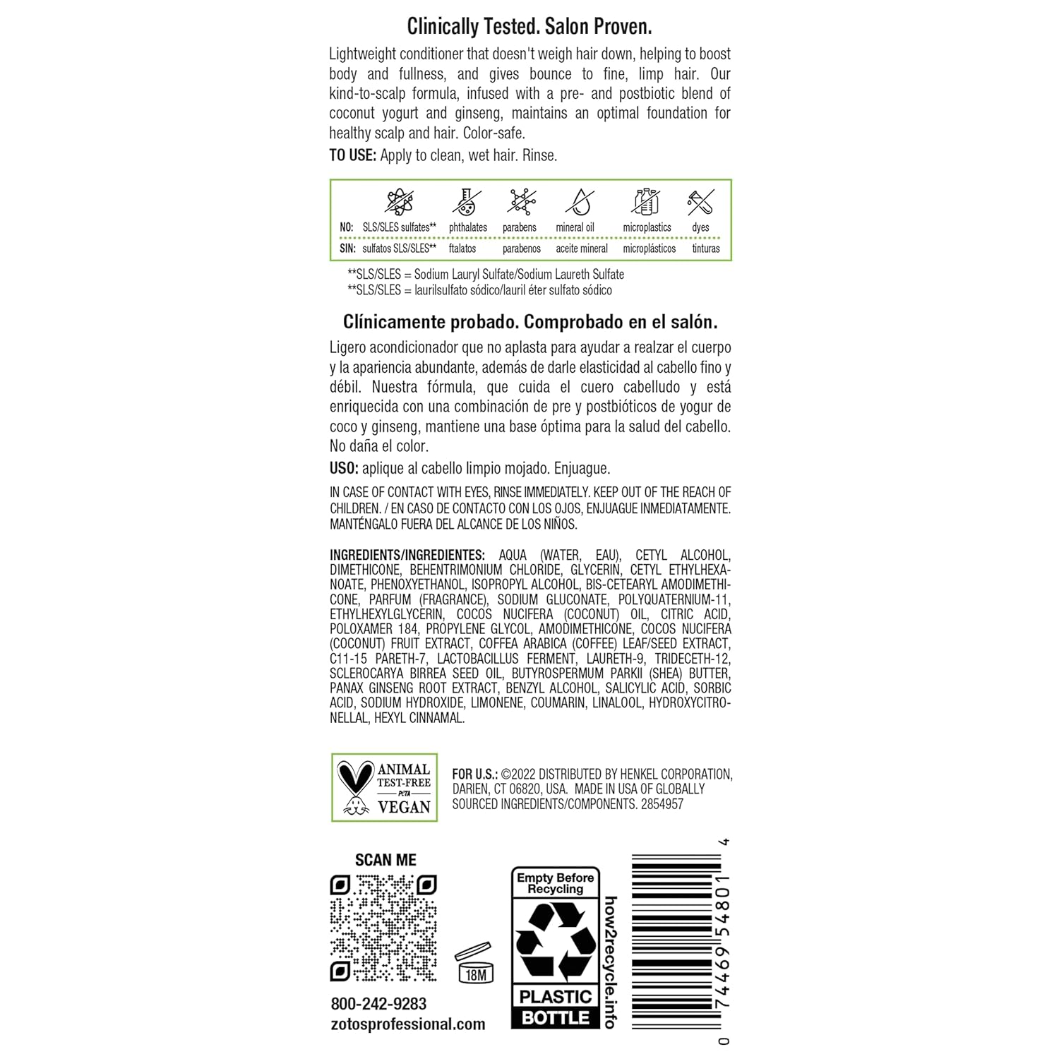 Biotera Ultra Thick & Full Volumizing Conditioner | Increases Volume to Fine, Limp Hair | Microbiome Friendly | Vegan & Animal Test Free | Paraben Free | Color-Safe - Image 8