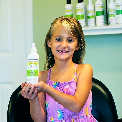 Miniatura 9 de Repelente de piojos de menta  Prevención  Formulado naturalmente con aceites esenciales 16 onzas líquidas  Trata 2-3 personas