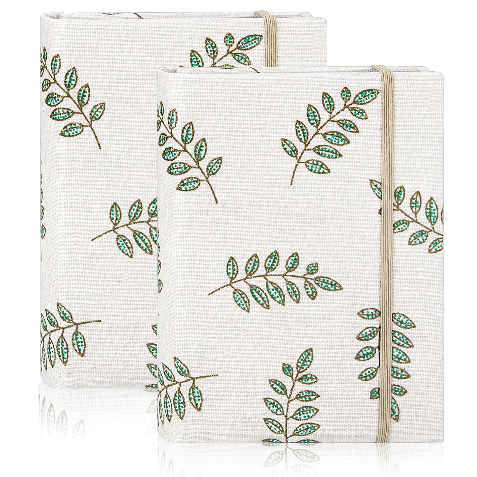 2 Mini Album Fotografici 10x15 Cm Con 200 Tasche - Copertina In Lino - Portatile Per Ricordi, Viaggi, Regalo