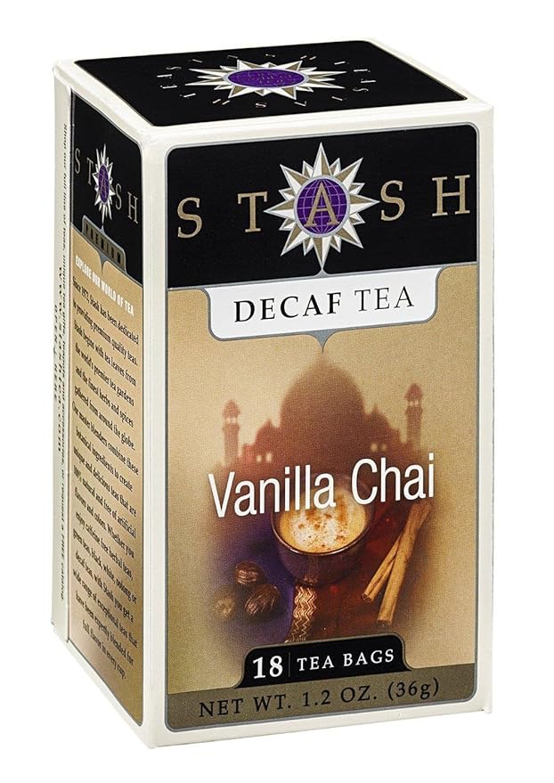 Chai Vanilla Tea Decaf 18 Bags Grocery Tea Sampler