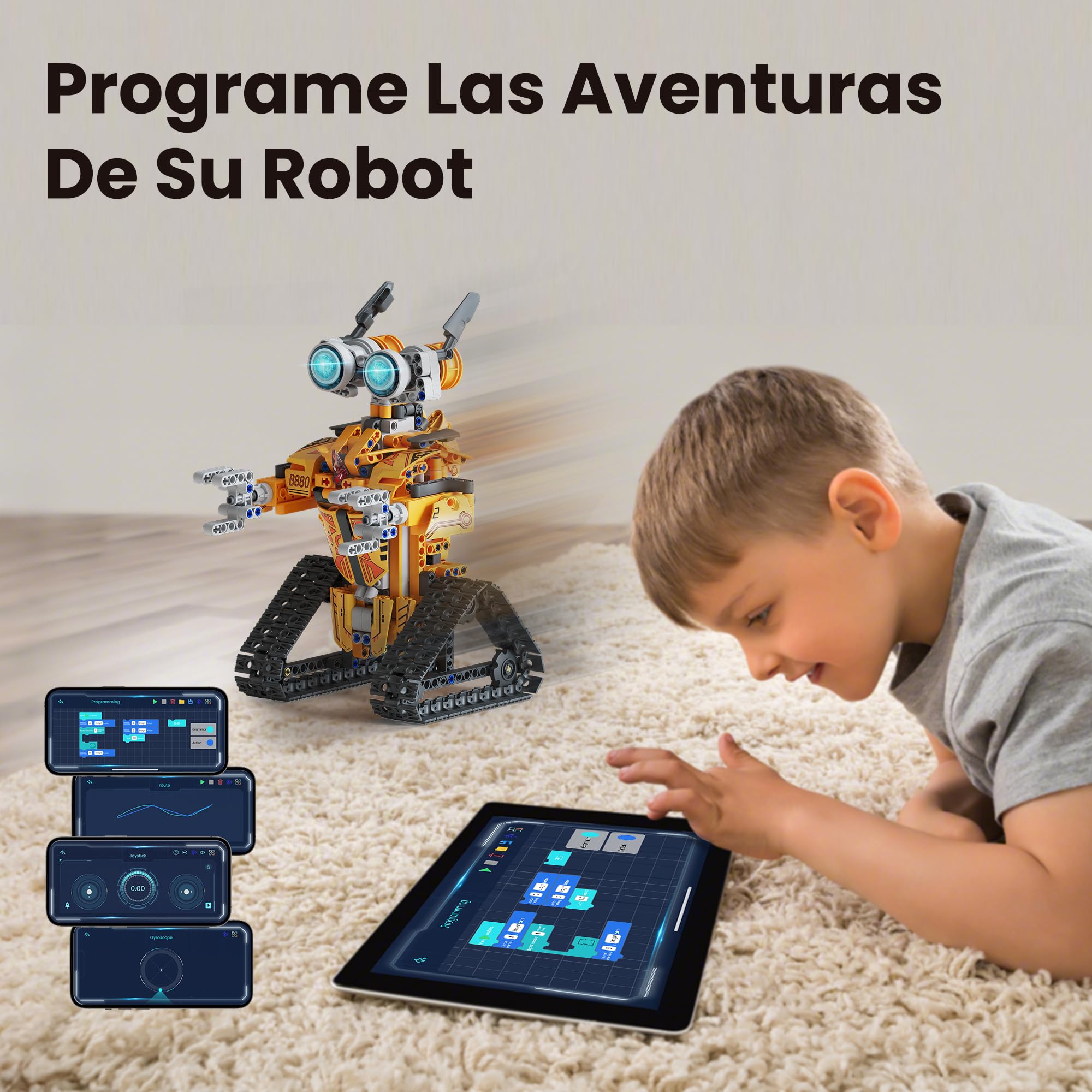 Sillbird Kit de Construcción de Robots con Control Remoto | Regalos para Niños de 8-12, Set de Juguetes de Codificación Robótica para Niños y Adolescentes, 468 Piezas
