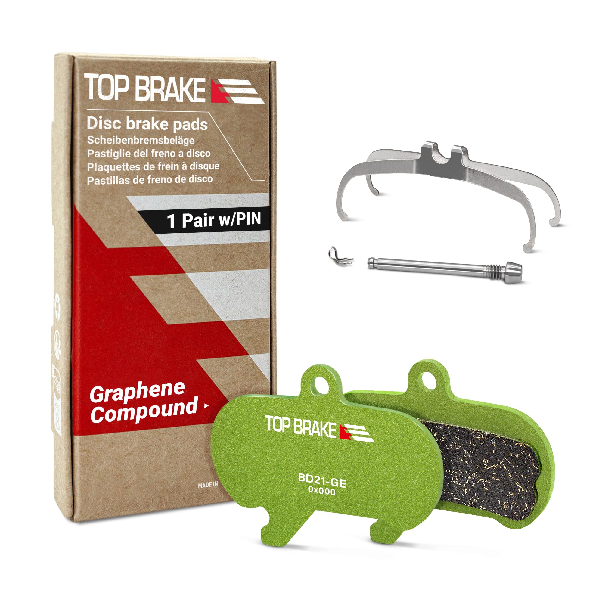 Amazon.co.jp: TOP BRAKE ディスクバイク ブレーキパッド SRAM Maven
