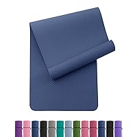 Oak & Tea Tappetino da Yoga Tappetino daSpesso Antiscivolo per Donne/Uomini per Esercizi