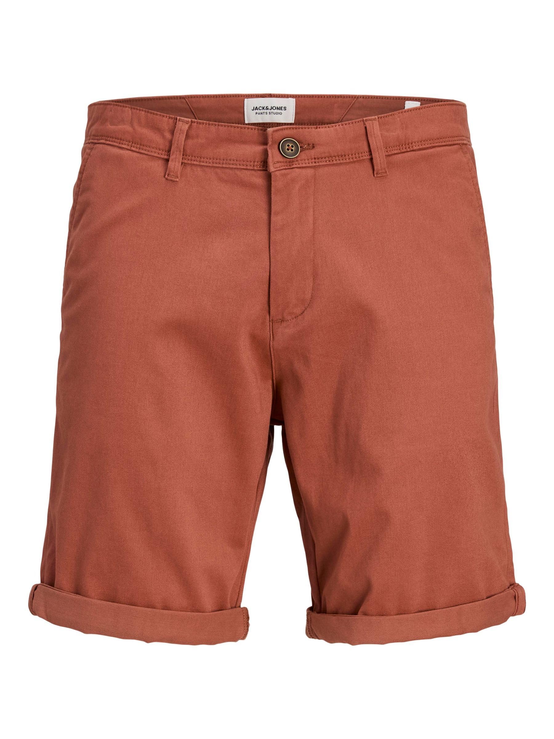 Jack & Jones Men's Redwood Burl Jpstbowie Shorts Solid Srt Sn, S